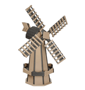transparent image of a windmill