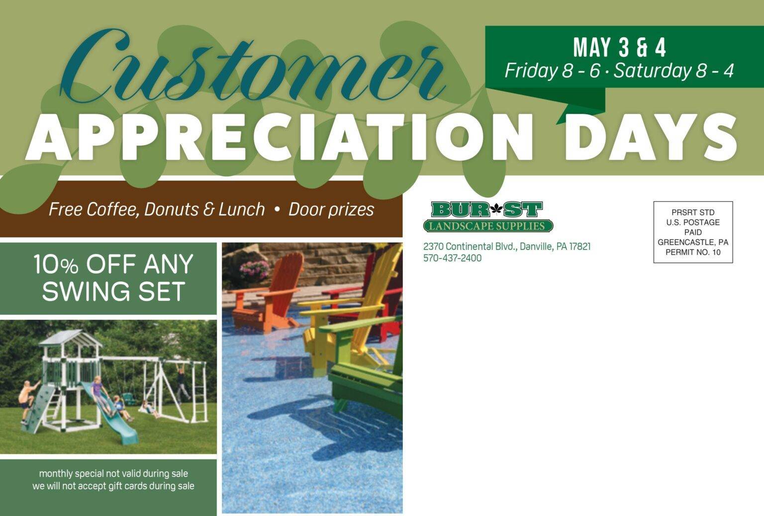 Outdoor Furniture Burst Lanscape Supply